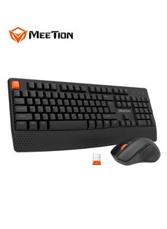 Meetion Meetion Wireless Ergonomic Keyboard Mouse Combo C4130 Adjustable stand Precision Control Ergonomic Design  - Image 1