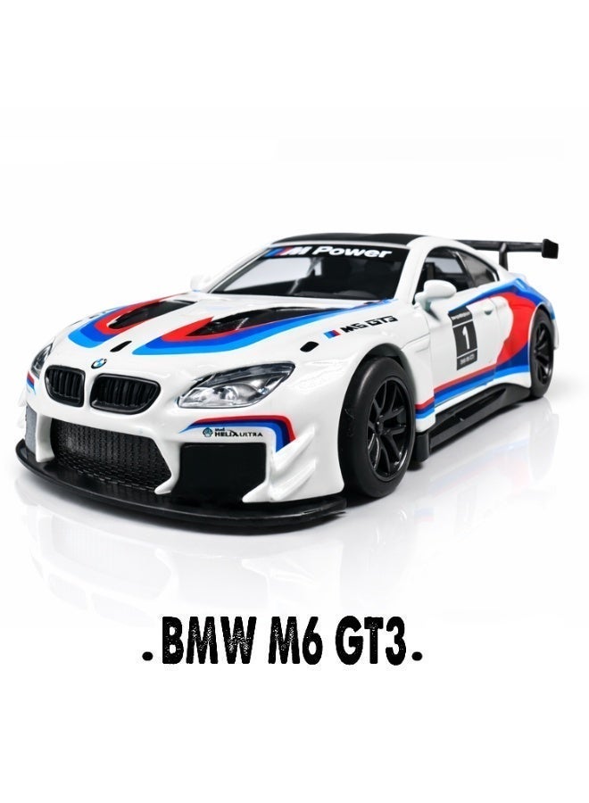 BMW M6 GT3 Diecast Model Car 1:44 Scale – Official Licensed Collectible Display Edition - Image 1