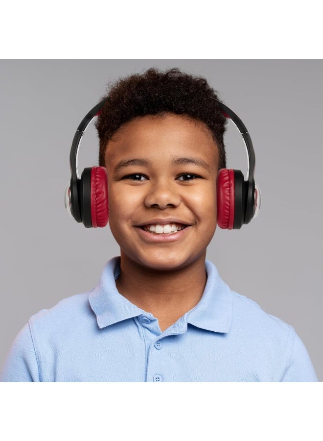 SMD Marvel Spider-Man 3D Bluetooth Headphones | Wireless kids headphones with 3D Spider-Man design, Bluetooth connectivity, soft cushions, adjustable headband, and immersive stereo sound - Image 3