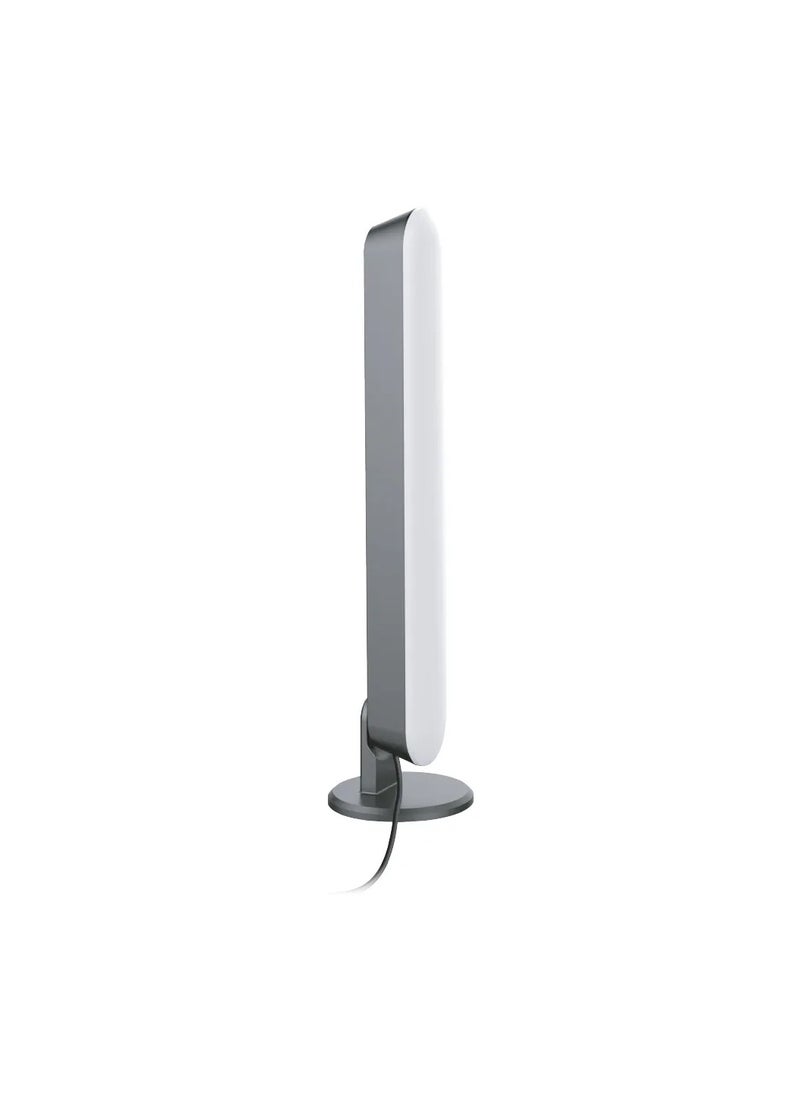 RGB Smart LED Light 3.5W App Control with 16 Million Colours, Voice Command, Wi-Fi Connectivity, Adjustable Light Works with Alexa & Google Assistant, 1.4m Wire - Black