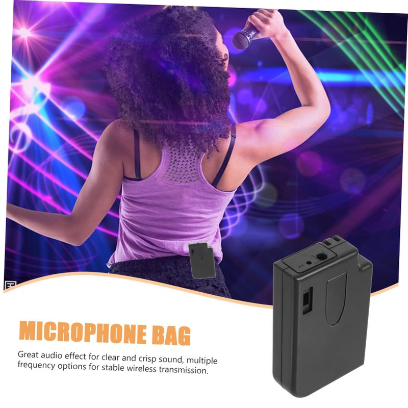 Portable Microphone Belt Pouch Black Clip On Design For Workout And Performance - Image 5