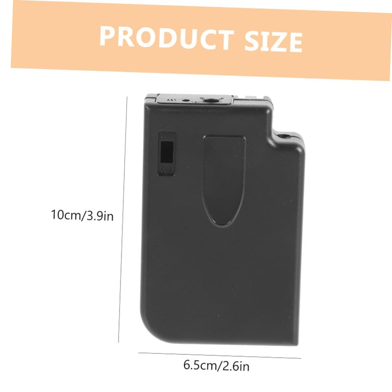 Portable Microphone Belt Pouch Black Clip On Design For Workout And Performance - Image 3