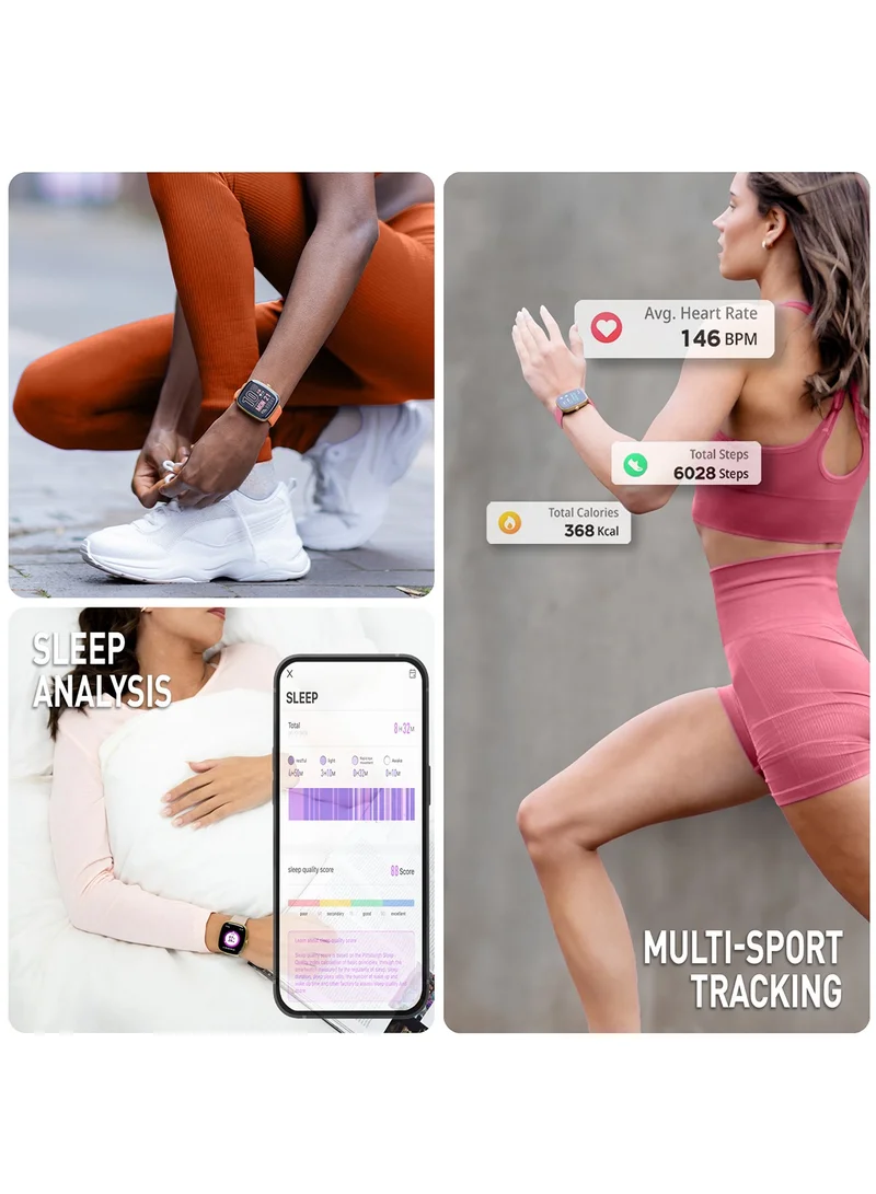 ريفليكس نشط Reflex Active Series 50 Smart Pink Calling Watch Interchangeable Set