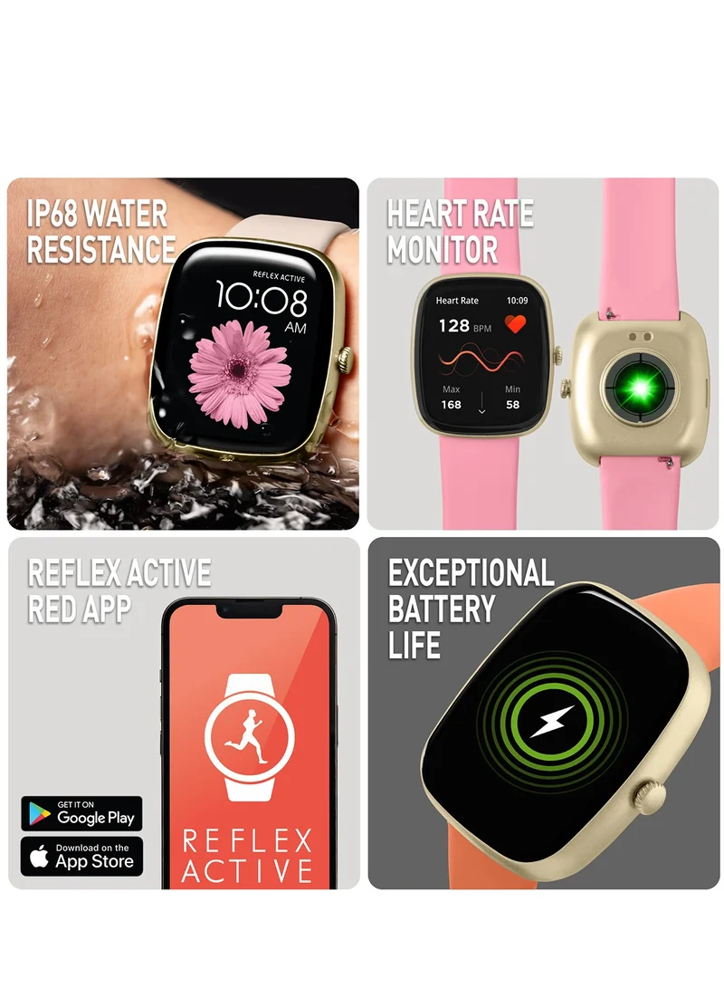 REFLEX ACTIVE Reflex Active Nexus C 100 Smart Pink Calling Watch Interchangeable Set