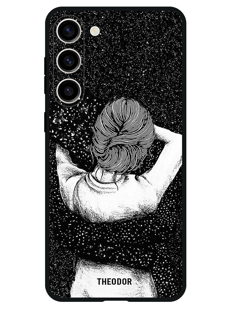 Theodor Protective Case Anti Scratch Shock Proof Bumper Cover For Samsung Galaxy S23 FE Night Imagination Of Girl - Image 1