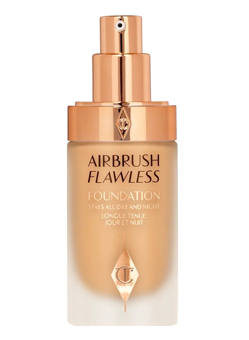 Charlotte Tilbury Charlotte Tilbury Airbrush Flawless Foundation - 30ml Shade 8 Warm, by Charlotte Tilbury, for all skin types  - Image 1