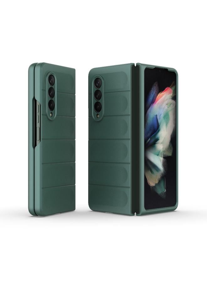 اس-توب جراب لهاتف Samsung Galaxy Z Fold3 5G Magic Shield Fold PC جراب هاتف مقاوم للصدمات - Image 1