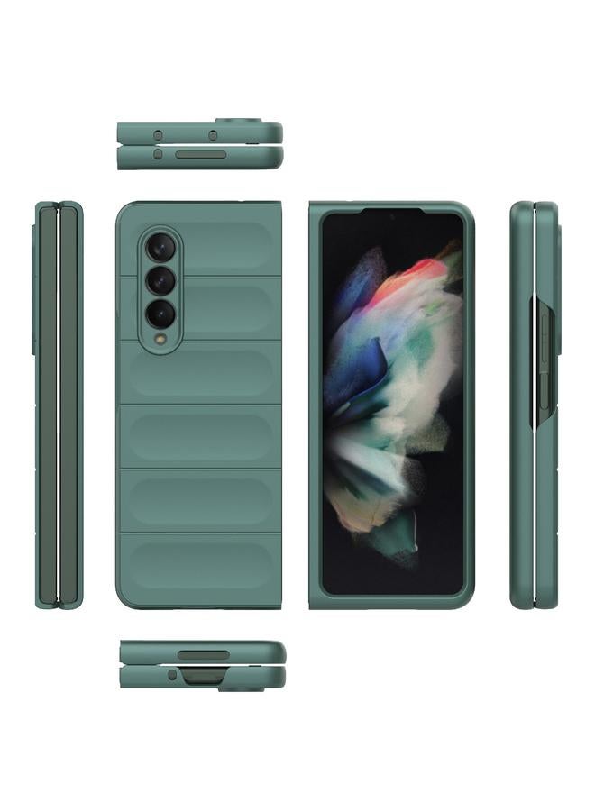 اس-توب جراب لهاتف Samsung Galaxy Z Fold3 5G Magic Shield Fold PC جراب هاتف مقاوم للصدمات - Image 2
