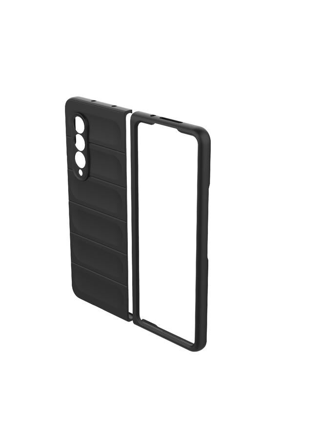 اس-توب جراب لهاتف Samsung Galaxy Z Fold3 5G Magic Shield Fold PC جراب هاتف مقاوم للصدمات - Image 4