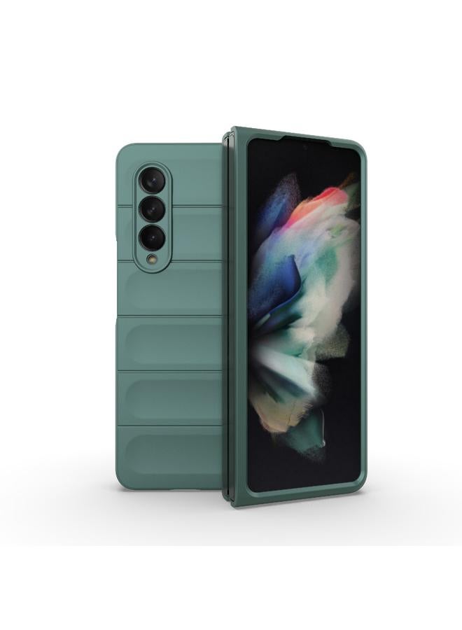 اس-توب جراب لهاتف Samsung Galaxy Z Fold3 5G Magic Shield Fold PC جراب هاتف مقاوم للصدمات - Image 3
