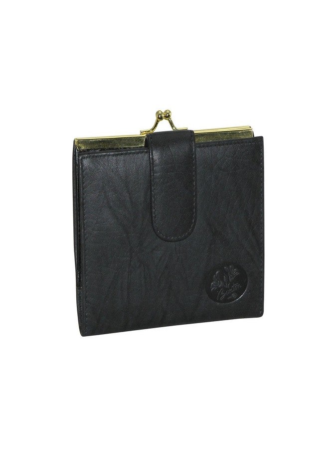 Buxton Heiress Double Cardex Wallet, Black, One Size