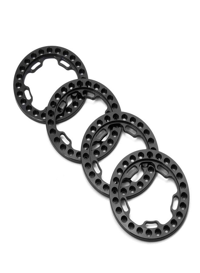 QUE-T 1.9" Beadlock Wheel Ring, 4pcs Replacement Wheel Ring for 1/10 RC Crawler Axial SCX10 90046 TRX4 - Image 3