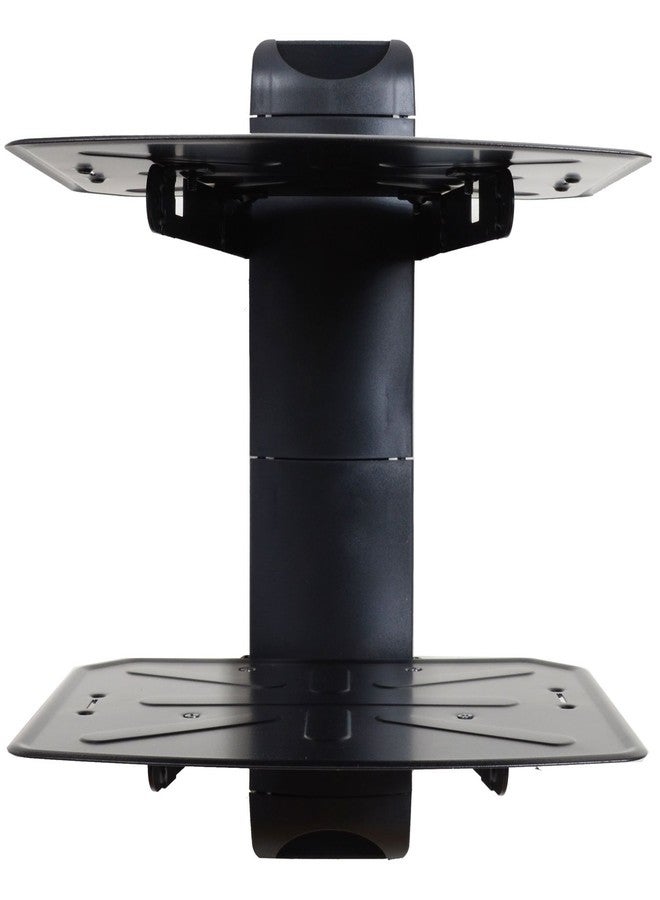 VideoSecu 2 Shelf DVD DVR VCR Wall Mount Bracket Component Shelf for DVD Player DDS Receiver Video Audio Cable Box MDVD04B WP6 - Image 2