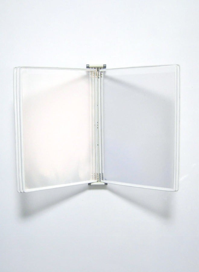 Generic Wall-mounted Folder Loose-leaf Folder Easy to Display and Install A4 Pages 5  - Image 2