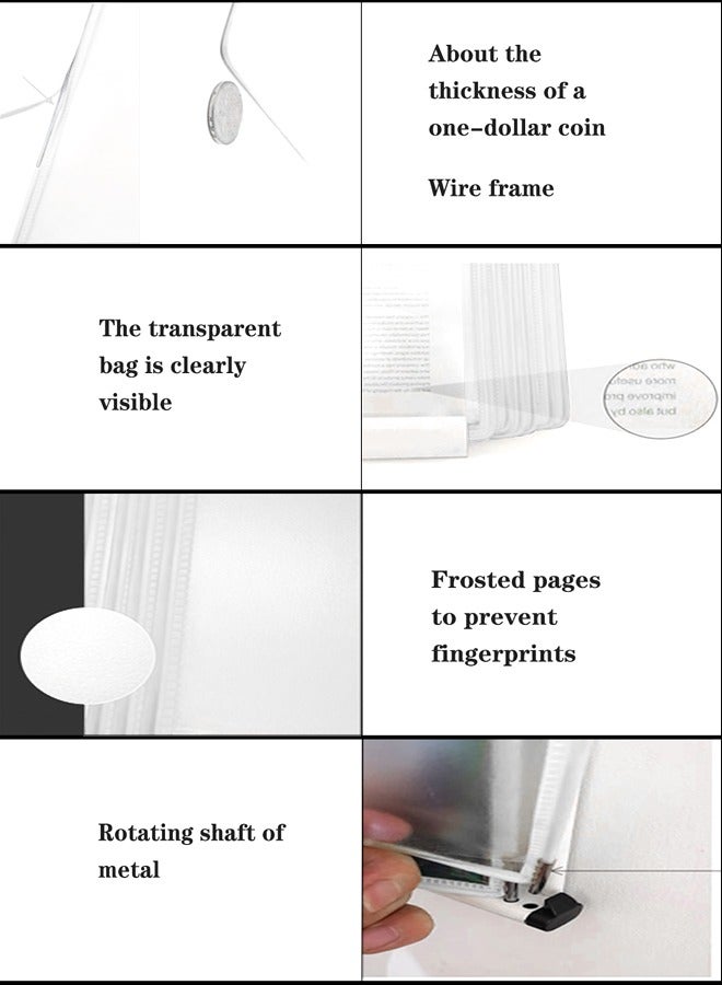 Generic Wall-mounted Folder Loose-leaf Folder Easy to Display and Install A4 Pages 5  - Image 4