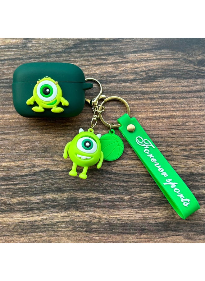 Generic - Suitable For Vivo TWS 4 Wireless Bluetooth Headset Protective Cover IQOO TWS 2 Cartoon Silicone Soft Case-Colour:52 Pendants-Model:iQOO TWS 2 - Image 1