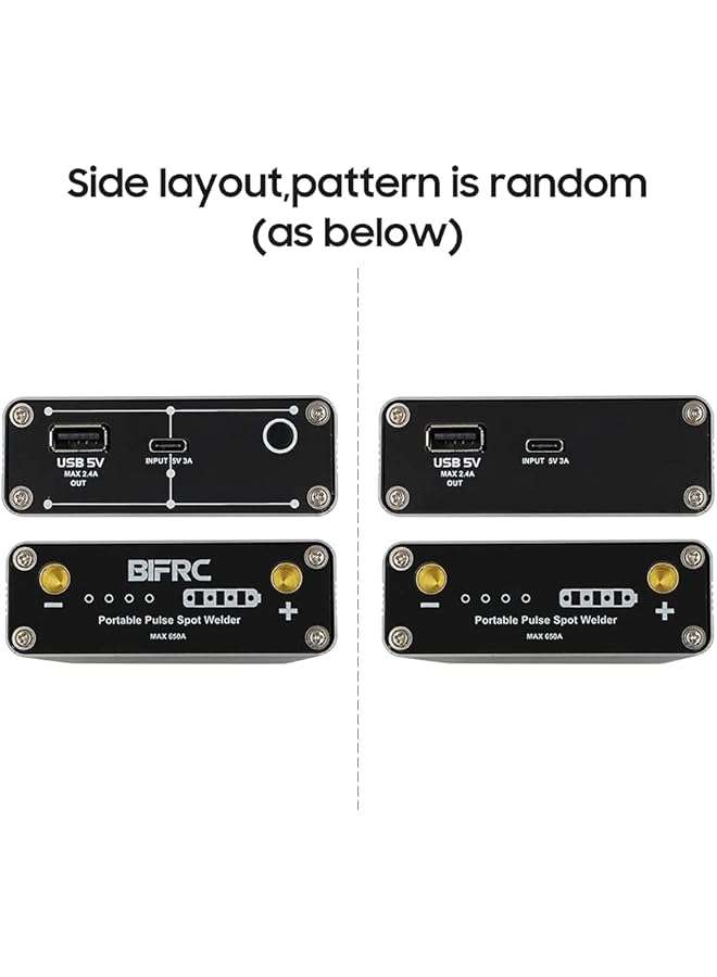 إيروريكس آلة لحام نقطية صغيرة محمولة DIY لحام نقطي 9 تروس قابلة للتعديل آلة لحام نقطية محمولة قابلة لإعادة الشحن مع قلم لحام وكابل شحن من النيكل - Image 5