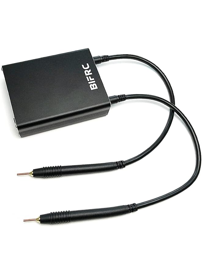 إيروريكس آلة لحام نقطية صغيرة محمولة DIY لحام نقطي 9 تروس قابلة للتعديل آلة لحام نقطية محمولة قابلة لإعادة الشحن مع قلم لحام وكابل شحن من النيكل - Image 1