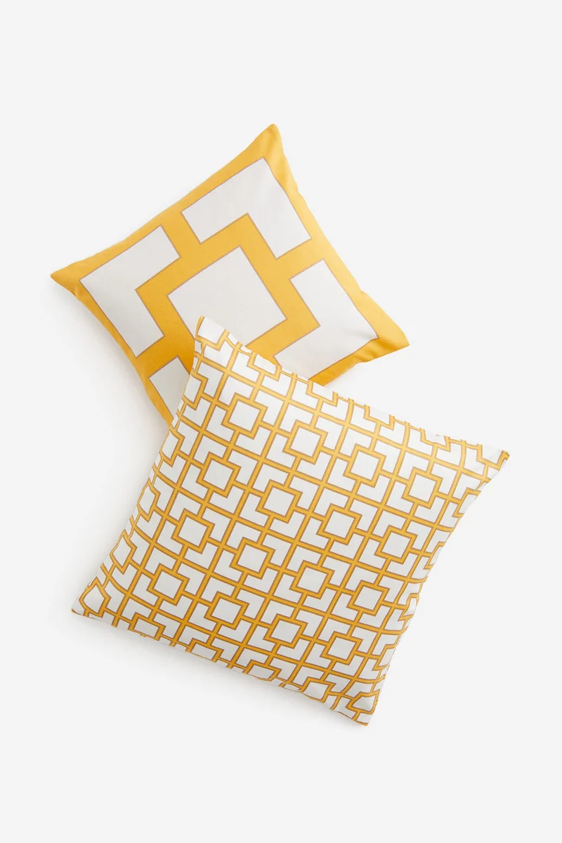 اتش اند ام 2-Pack Satin Cushion Covers