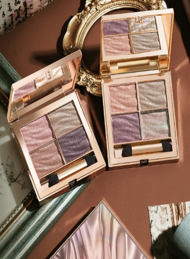 Houksouml Nude Eyeshadow Palette, Matte & Shimmer Soft Neutral Shades, Purple Khaki Brown Caramel Latte Champagne Pearl Tones, Smooth Blendable Fine Shimmer, Long-Lasting Pigmented Eye Makeup for Daily Wear-A04 - Image 5