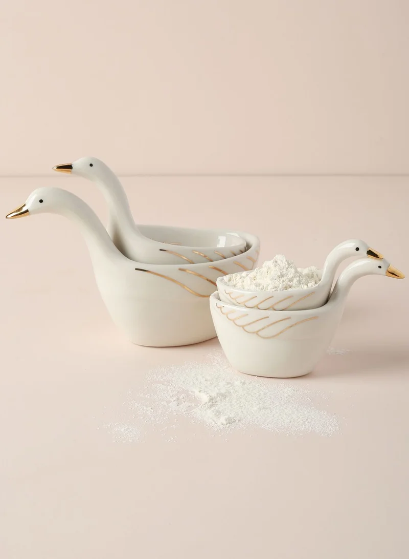 Anthropologie Home Gaggle Of Geese Measuring Cups