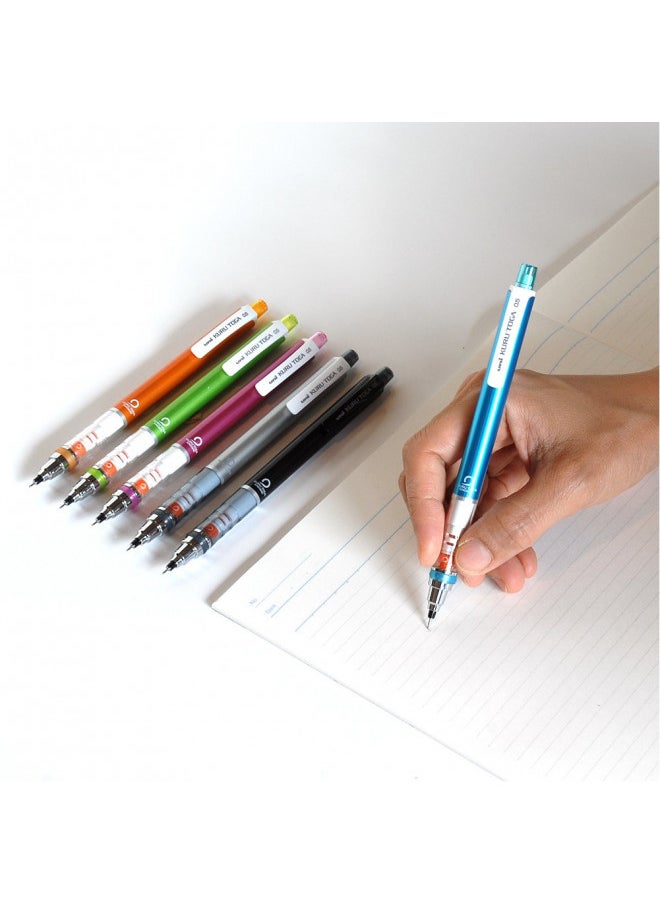 Uni uni Kurutoga Mechanical Pencil Standard, 0.5mm, Black (M54501P.24)  - Image 2