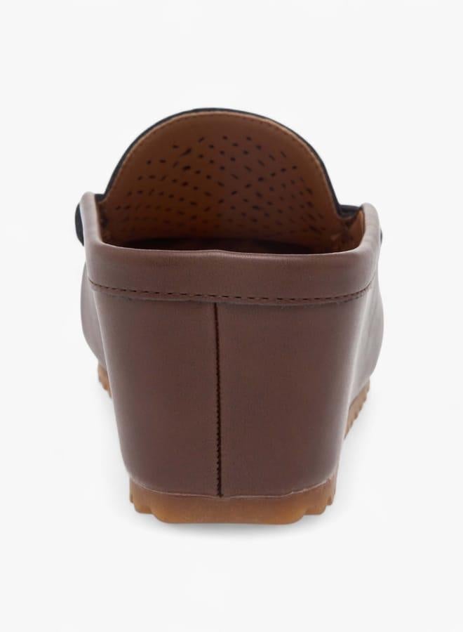 لو كونفورت شباشب مسطحة نسائية بلمسة معدنية - Image 5