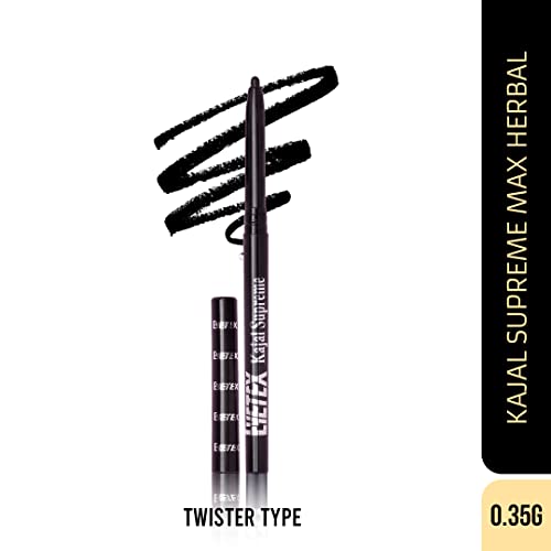 Eyetex combo pack: Kajal Supreme Max Herbal, 0.35g + Dazller Mascara, 3.5g - Image 2