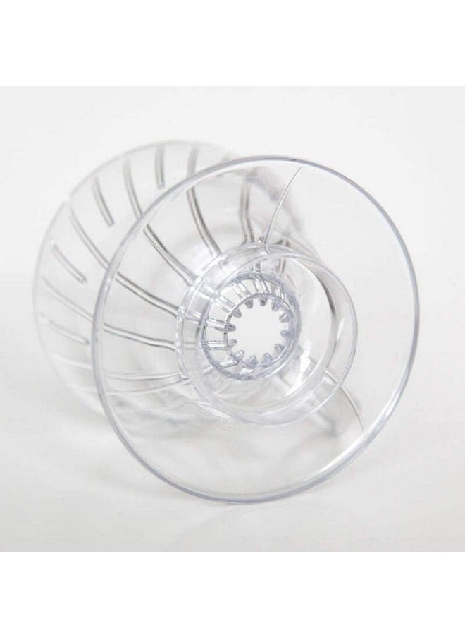 Hario - Hario V60 Plastic Coffee Dripper, Size 02, Clear - Image 1