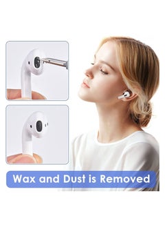 Generic Upgraded Airpod Cleaner Kit- Earbuds Cleaning Kit Pen Multi-Function iPhone Airpods Cleaning Putty Tool, Remove Ear Wax Dirt from Earbud Headphones Airpods Pro 3 Keyboard Phones  - Image 5