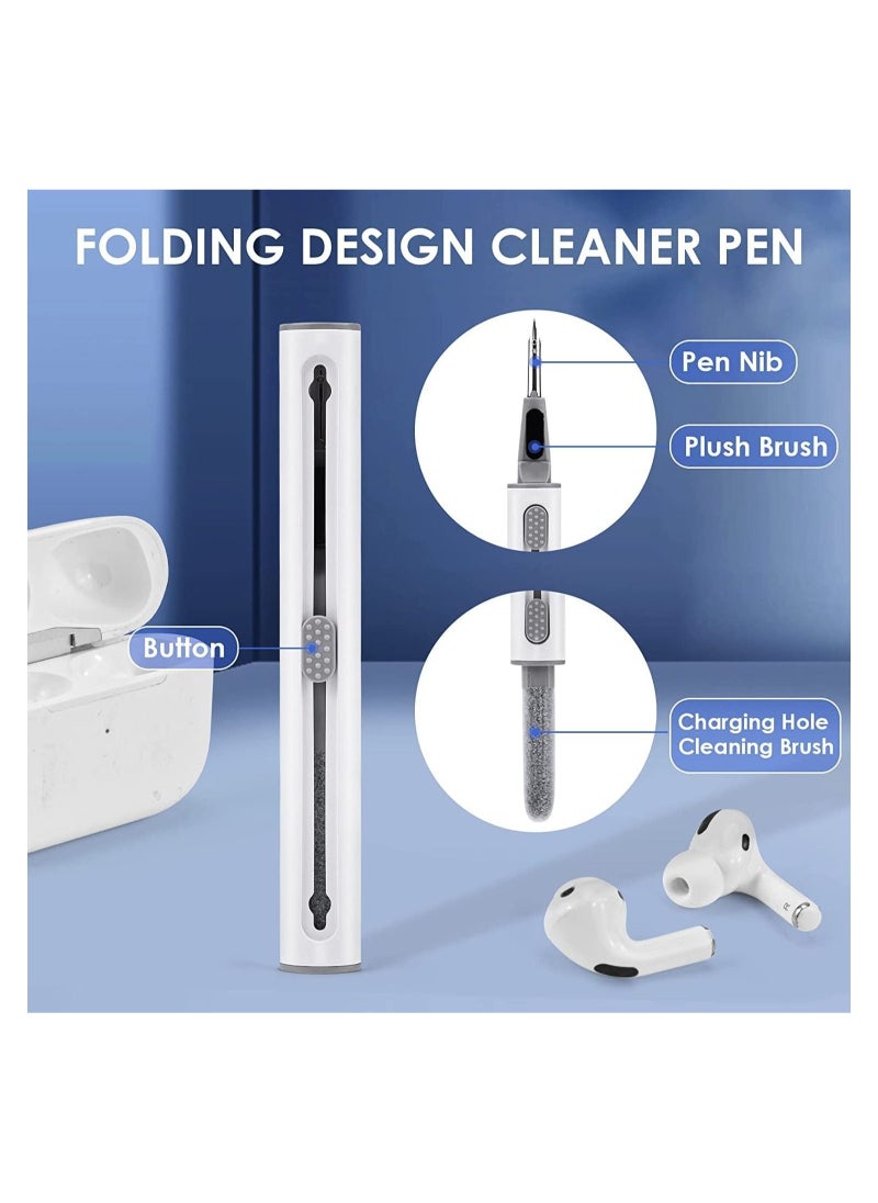 Generic - Upgraded Airpod Cleaner Kit- Earbuds Cleaning Kit Pen Multi-Function iPhone Airpods Cleaning Putty Tool, Remove Ear Wax Dirt from Earbud Headphones Airpods Pro 3 Keyboard Phones - Image 1