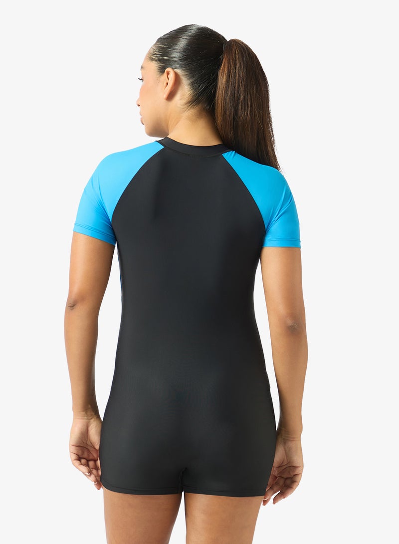 FRWD Zip Up Colorblock Rashguard - Image 2
