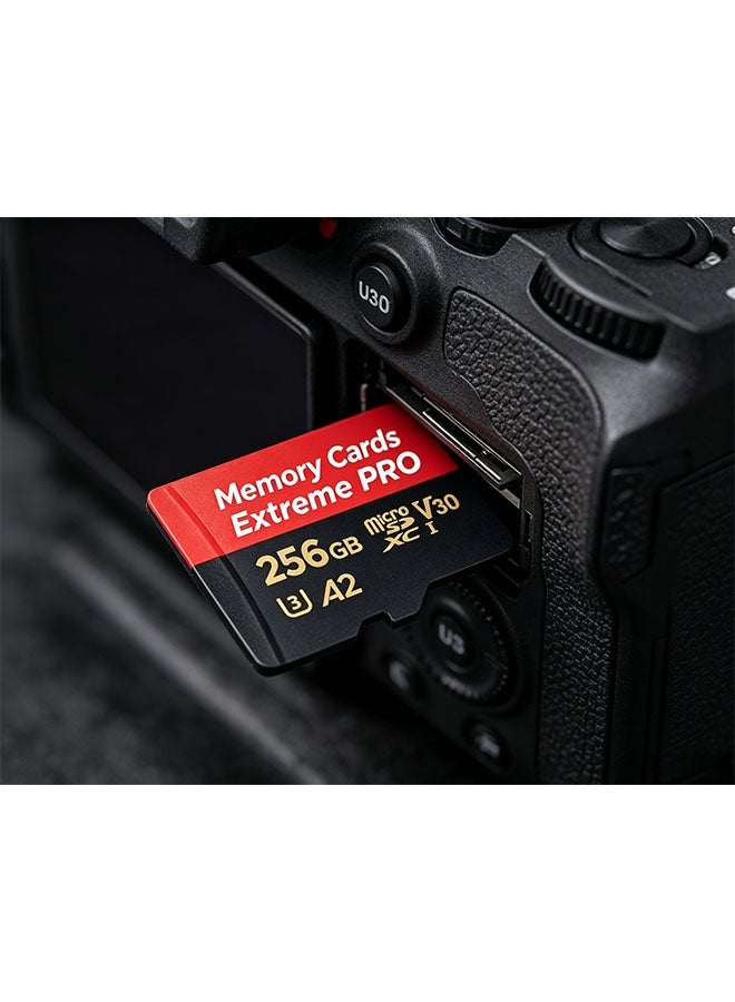 256GB high-end storage card, microSDXC type, supports full HD video, suitable for smartphones, dashcam, action cameras and surveillance cameras. - Image 5