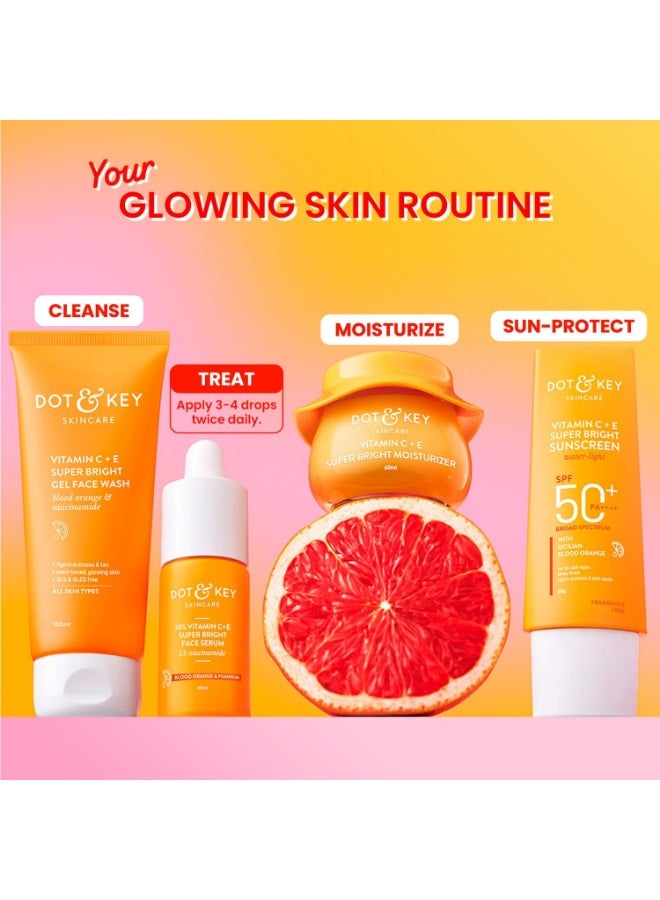 دوت آند كي سيروم دوت آند كي بفيتامين سي + إي بتركيز 10% مع نياسيناميد بتركيز 5%، لبشرة متألقة، يُخفف البقع الداكنة والتصبغات، غني بالبرتقال الأحمر واليقطين، يُعالج البشرة الباهتة وغير الموحدة، مناسب لجميع أنواع البشرة، 30 مل - Image 4