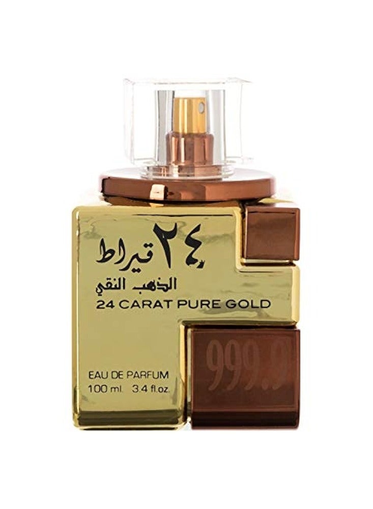 لطافة بخاخ او دي بارفان بيور جولد 24 قيراط 100مل - Image 1