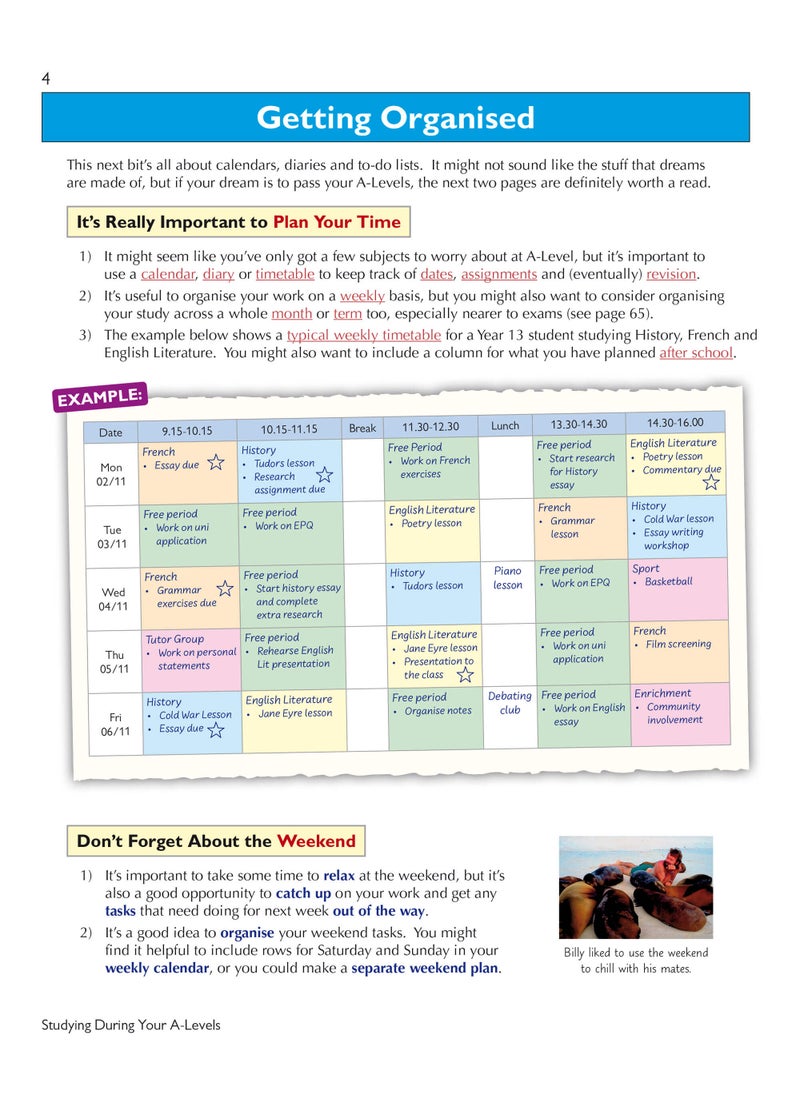How to Revise for A-Level: Study Skills & Planner - from CGP, the Revision Experts (inc Videos)  - Image 4