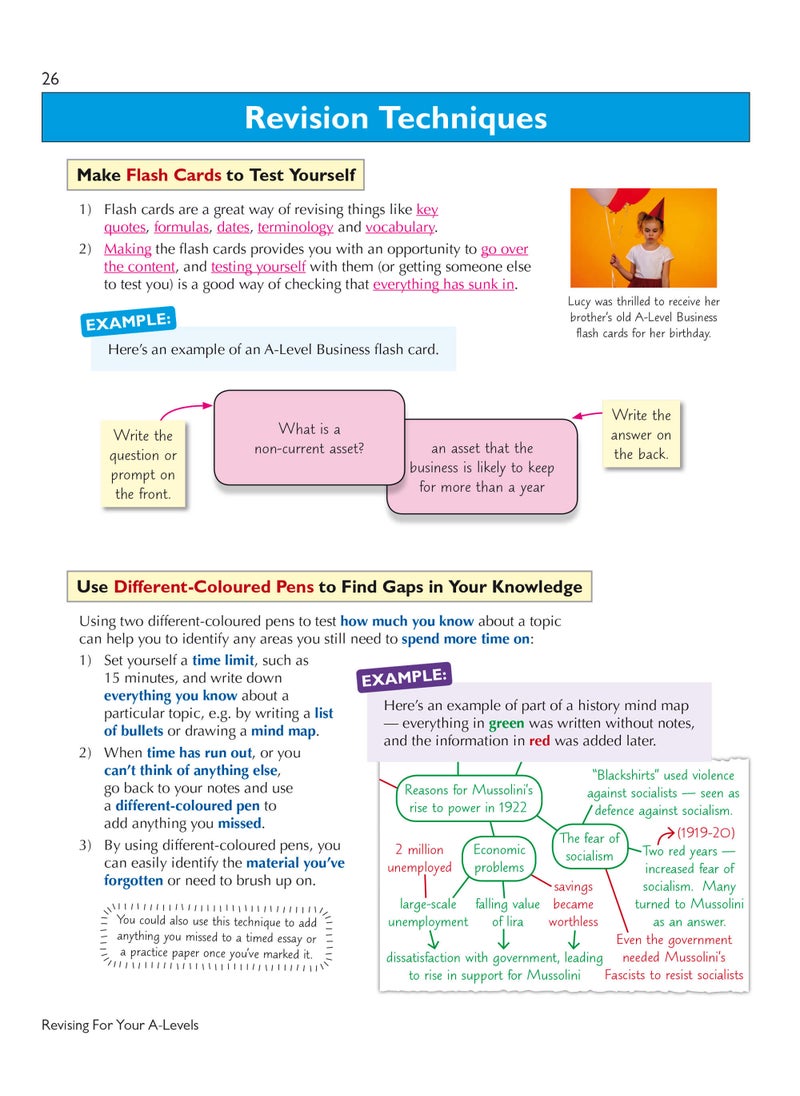 How to Revise for A-Level: Study Skills & Planner - from CGP, the Revision Experts (inc Videos)