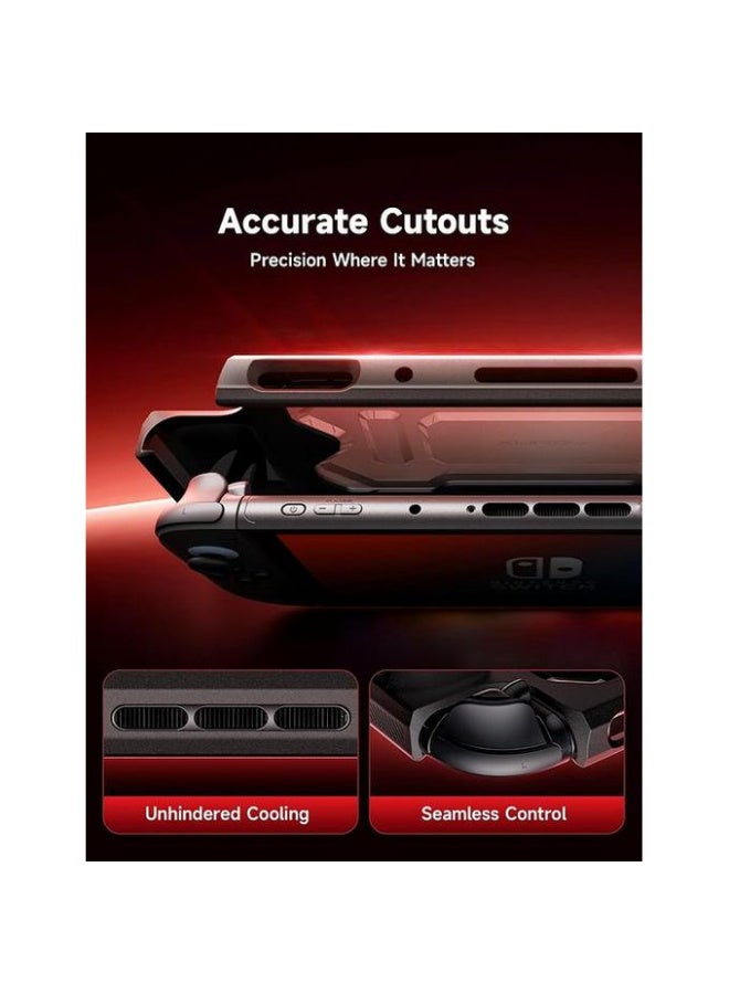 جيسوس Ergonomic Battle Armor Protective Case for Switch 2 - Image 5