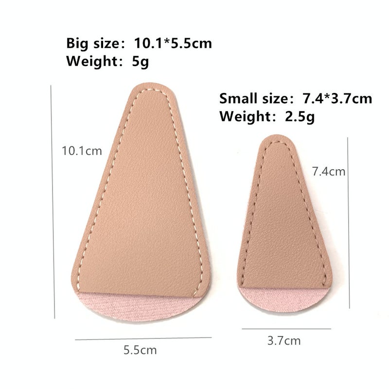 Fashion Beauty Cutters Large Small Size Protective Case Thickened Storage Case 12 Color Printable Logo Eyebrow Cutters Makeup Cutters Leather Case - Image 3