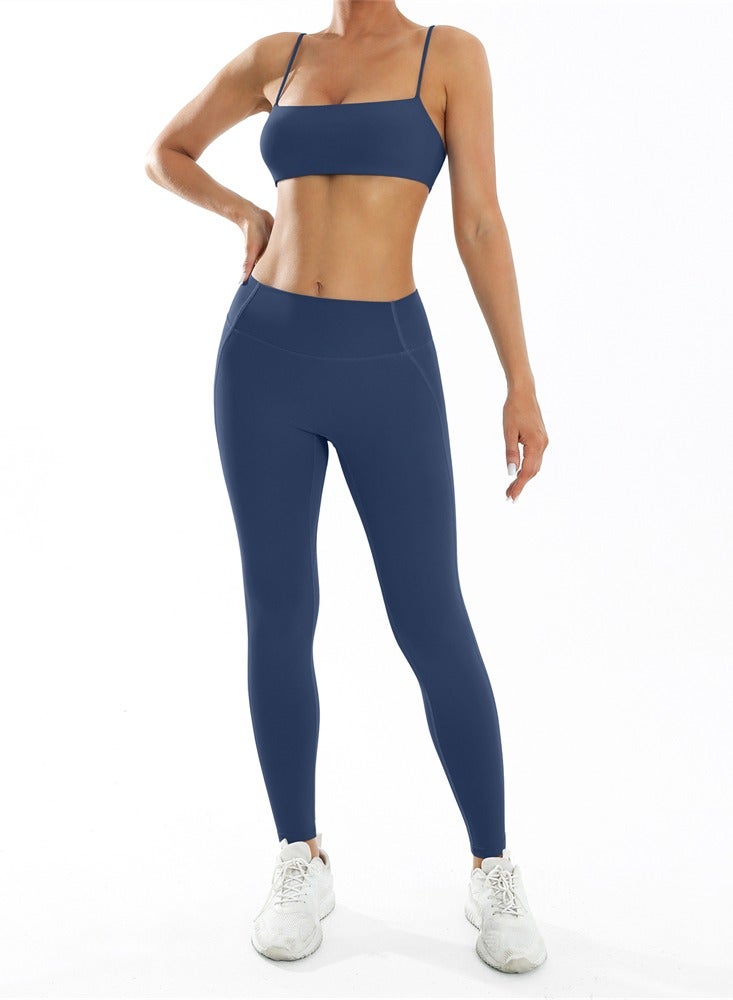 general Sport Set Women Gym Yoga Sets Sportswear Ladies Two Pieces Workout Clothes Fitness Tracksuits Outfits  - Image 5