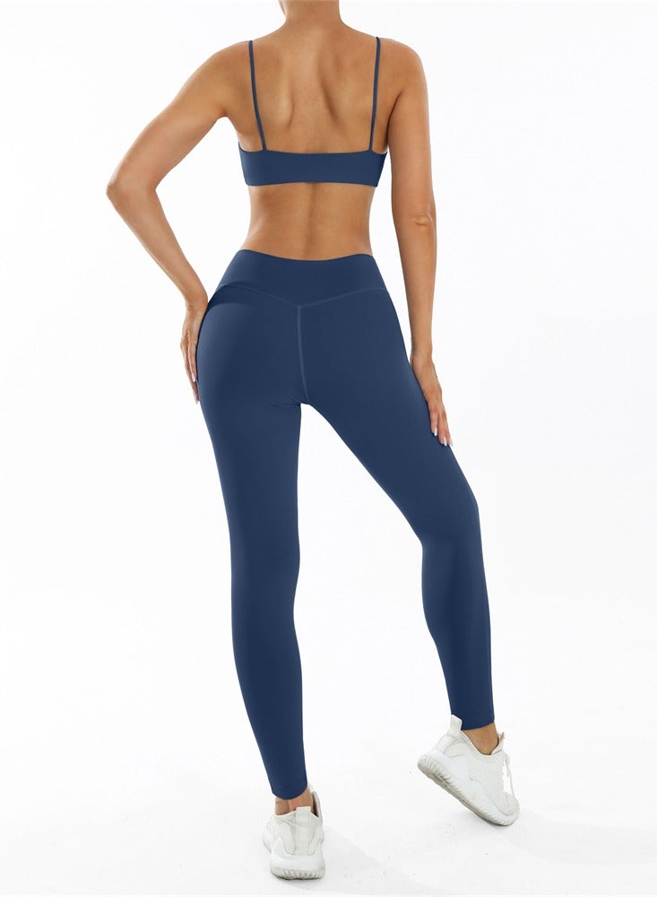 general Sport Set Women Gym Yoga Sets Sportswear Ladies Two Pieces Workout Clothes Fitness Tracksuits Outfits  - Image 3