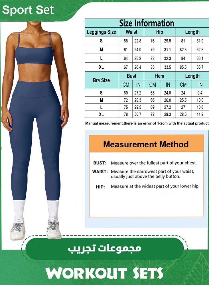 general Sport Set Women Gym Yoga Sets Sportswear Ladies Two Pieces Workout Clothes Fitness Tracksuits Outfits  - Image 2