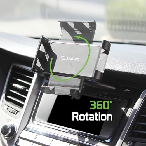 cellet حامل عالمي لقرص CD في السيارة للأجهزة اللوحية والهواتف - متوافق مع iPad وSamsung Galaxy وKindle Fire وSurface وNintendo Switch وiPhone وGoogle Pixel والمزيد - Image 4