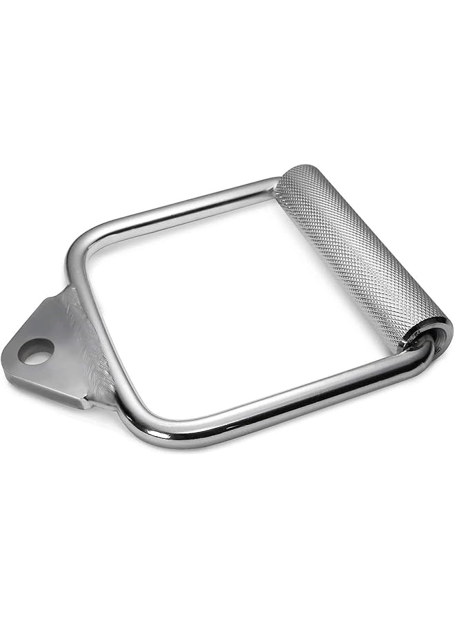 X spring D Handle Cable Attachment Cable Machine Handle Attachment Lat Pull Down Attachment for Weight Workout Strong and Durable Pull Down Attachment Home Gym Accessories for Cable Machine - Image 1