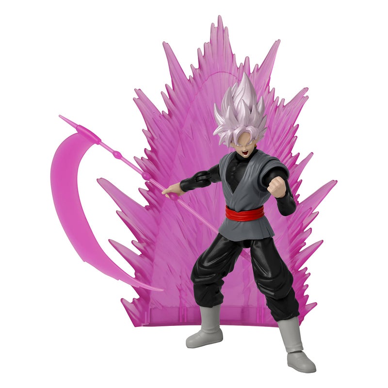 Dragon Ball Super Dragon Stars Series - Dragon Ball Super - Goku Black Rose, 6" Action Figure Power Up Pack - Image 1