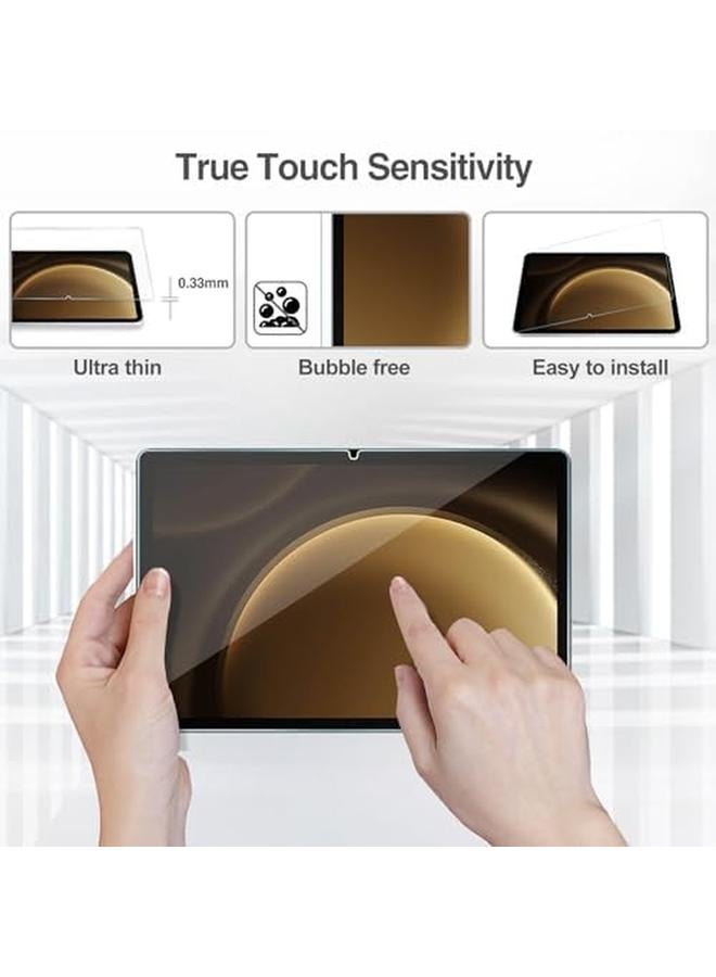 Procases 2 Pack Screen Protectors For Galaxy Tab S9 Fe 5G Wifi 10.9" 2023 + 3 Pack Camera Lens Protectors Tempered Glass Film Guard For Galaxy Tablet Sm X510 X516 X518 2 Pack - Image 4