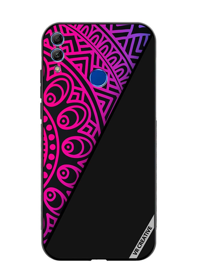 Protective Case Cover For Honor 10 Lite Mandala Design Multicolour
