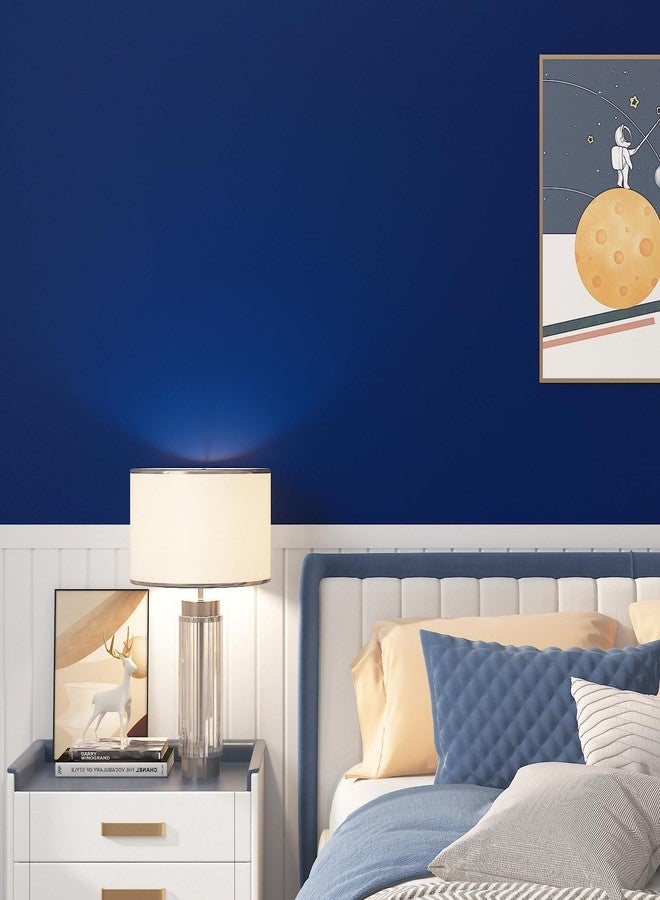 FunStick Dark Blue Wallpaper Peel and Stick Waterproof Royal Blue Contact Paper for Cabinets Countertops Kitchen Cabinet Contact Paper Vinyl Wrap Self Adhesive Wallpaper for Bathroom Walls 15.8"x78.8" - Image 3