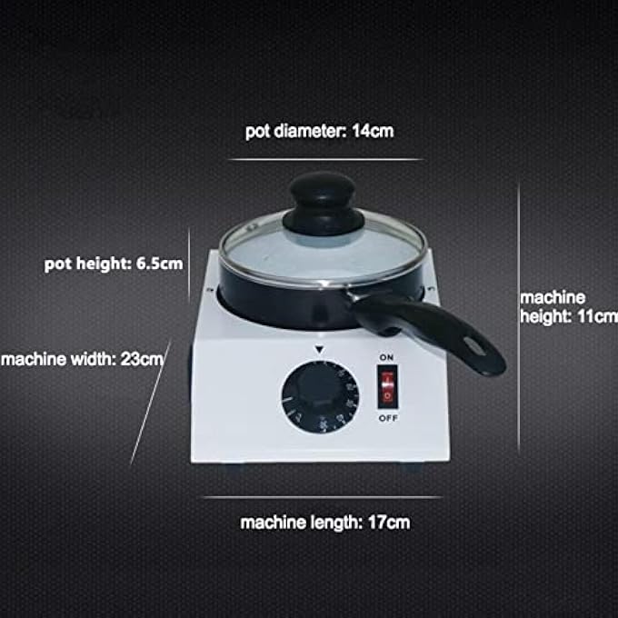 ريحني وعاء صهر الشوكولاتة، آلة صهر بدرجة حرارة ثابتة، وعاء ألومنيوم لحفظ الحرارة، وعاء صهر شوكولاتة احترافي، وعاء صهر للشوكولاتة والحلوى والزبدة والجبن - Image 3