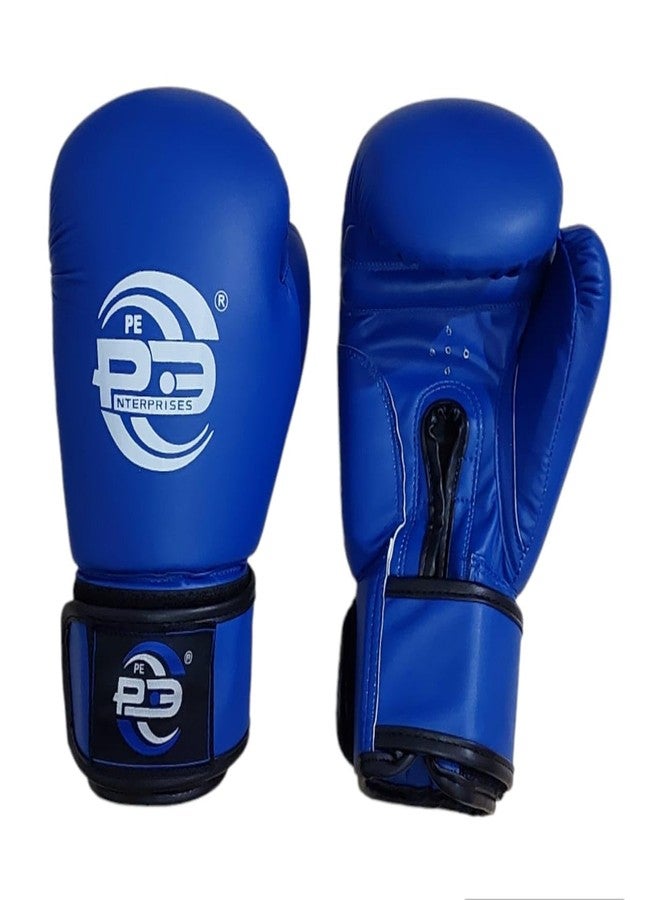 PE Enterprises Boxing Gloves, Blue, Training and Sparring Gloves for Men (Blue, 8oz) - Image 3